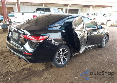 2021 Nissan Sentra Sv Xtronic Cvt z USA, uszkodzony, nr VIN 3N1AB8CV0MY298486